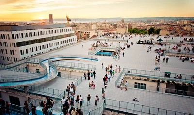 Le Toit-terrasse de la Friche la Belle-Mai, Marseille 