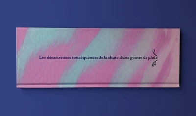 Désastreuses conséquences de la chute d’une goutte de pluie 