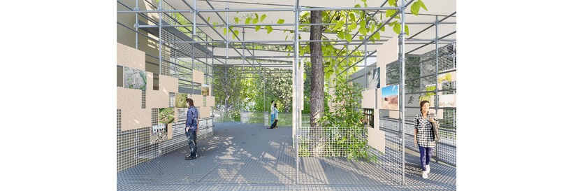 JAKOB+MACFARLANE - LIVING WITH - Perspective intérieure