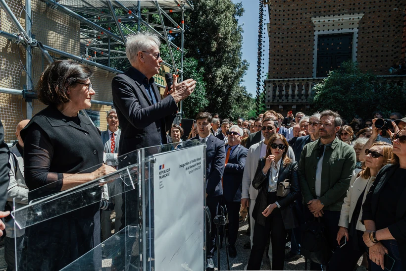 Inauguration du Pavillon 