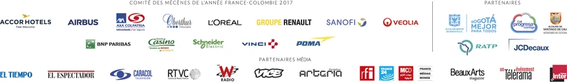 Année France_Colombie - logos mécènes