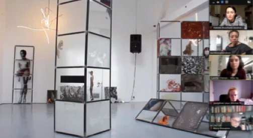 French art scene – artist/curator talk with E. Z. Kala and C. Chenais - Online Visual Arts Focus