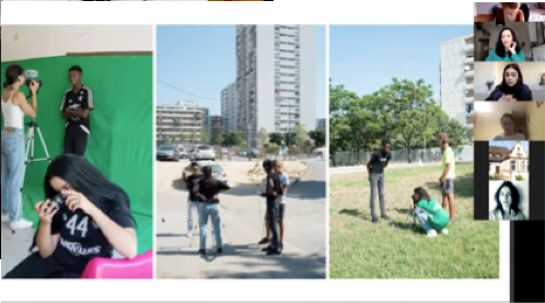 French art scene – curator/artist talk with Céline Kopp and Sara Sadik - Online Visual Arts FOCUS