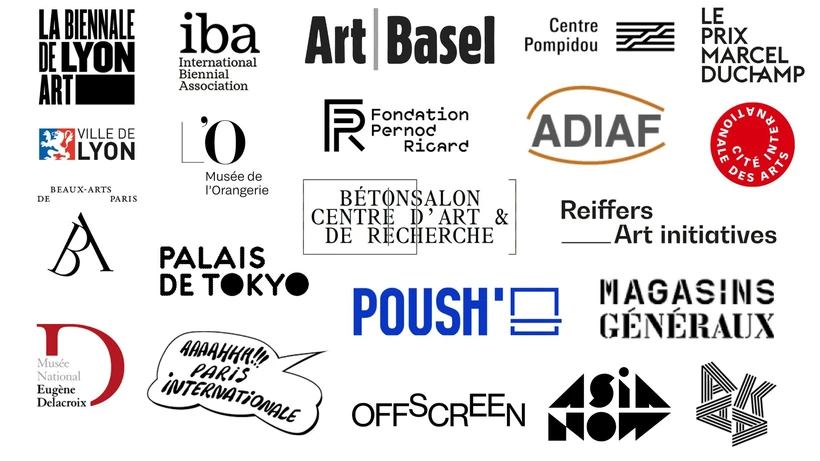 Partenaires FOCUS arts visuels Paris-Lyon 2024