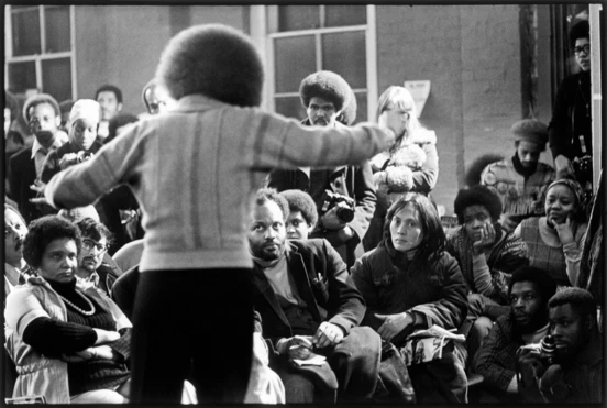 Angela Davis at the Keskidee Centre, d’Armet Francis