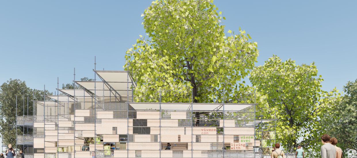 JAKOB+MACFARLANE - LIVING WITH - Perspective intérieure
