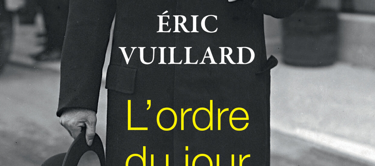 L'ordre du jour d'?ric Vuillard, Prix Goncourt 2017