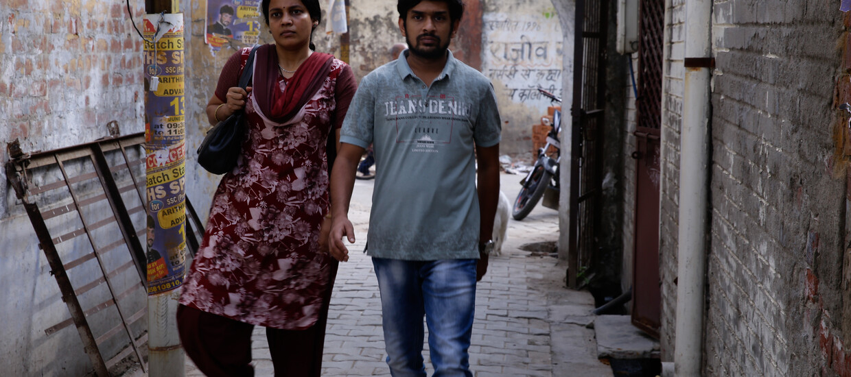 Agra, une famille indienne 