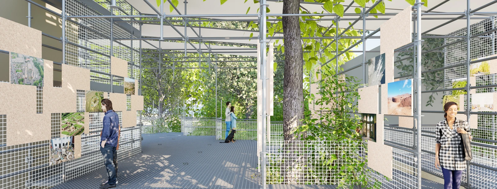 ? JAKOB+MACFARLANE - LIVING WITH - Perspective inte?rieure 