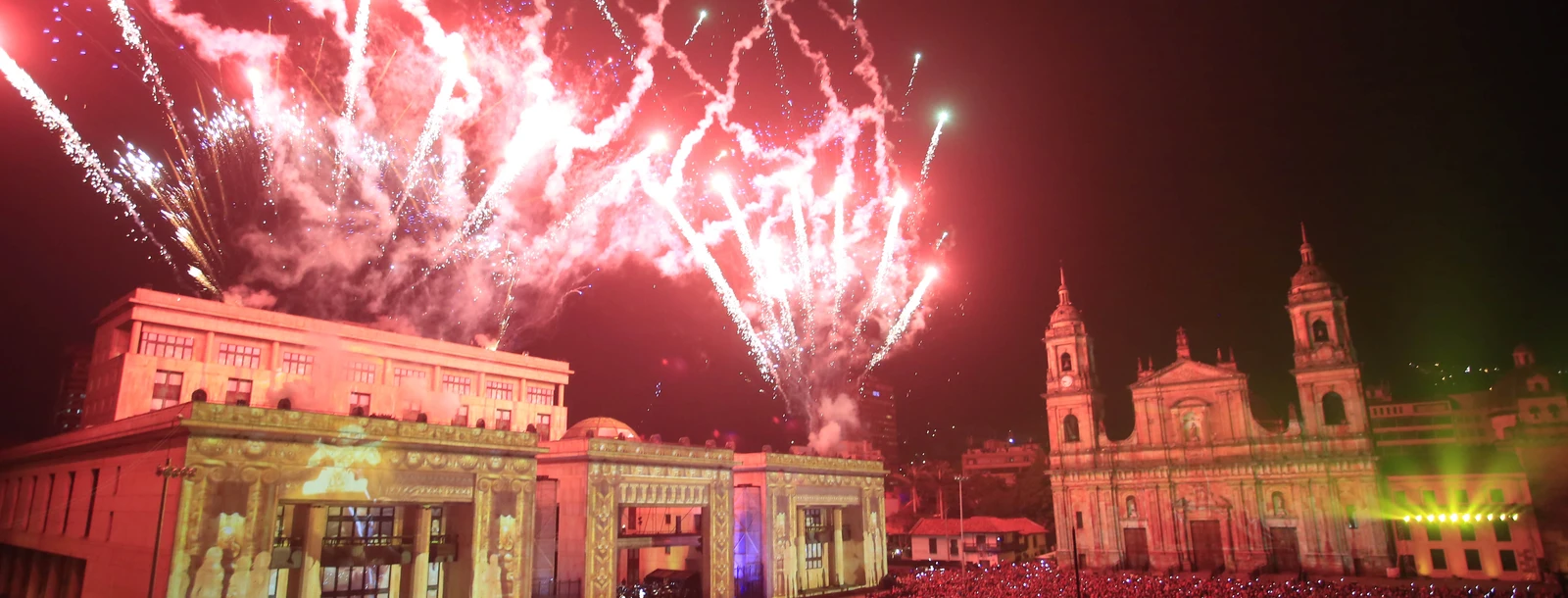 Fête des lumieres de Lyon à Bogota