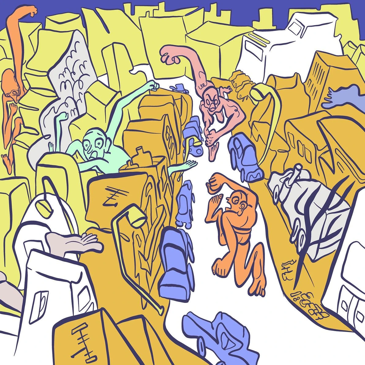 A city without lights