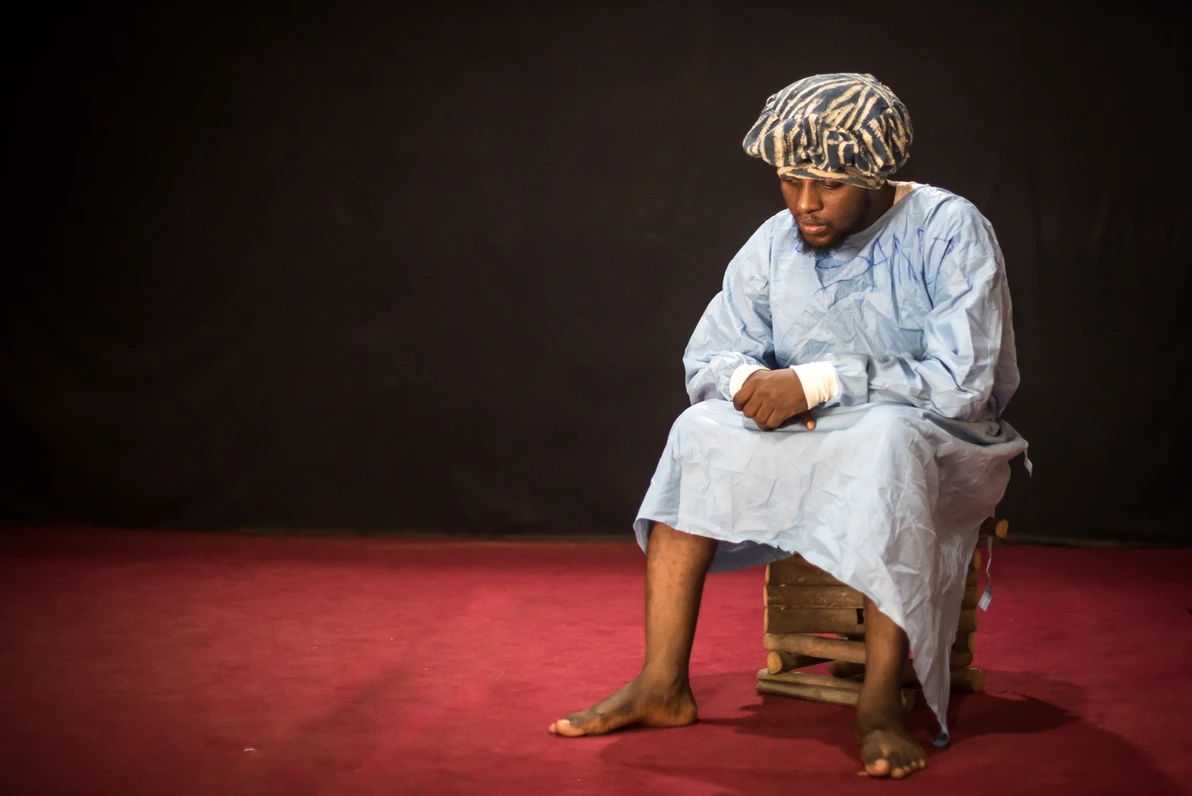 Spectacle « conjecture », spectacle privé au Centre Culturel Camerounais. Création 2021. 