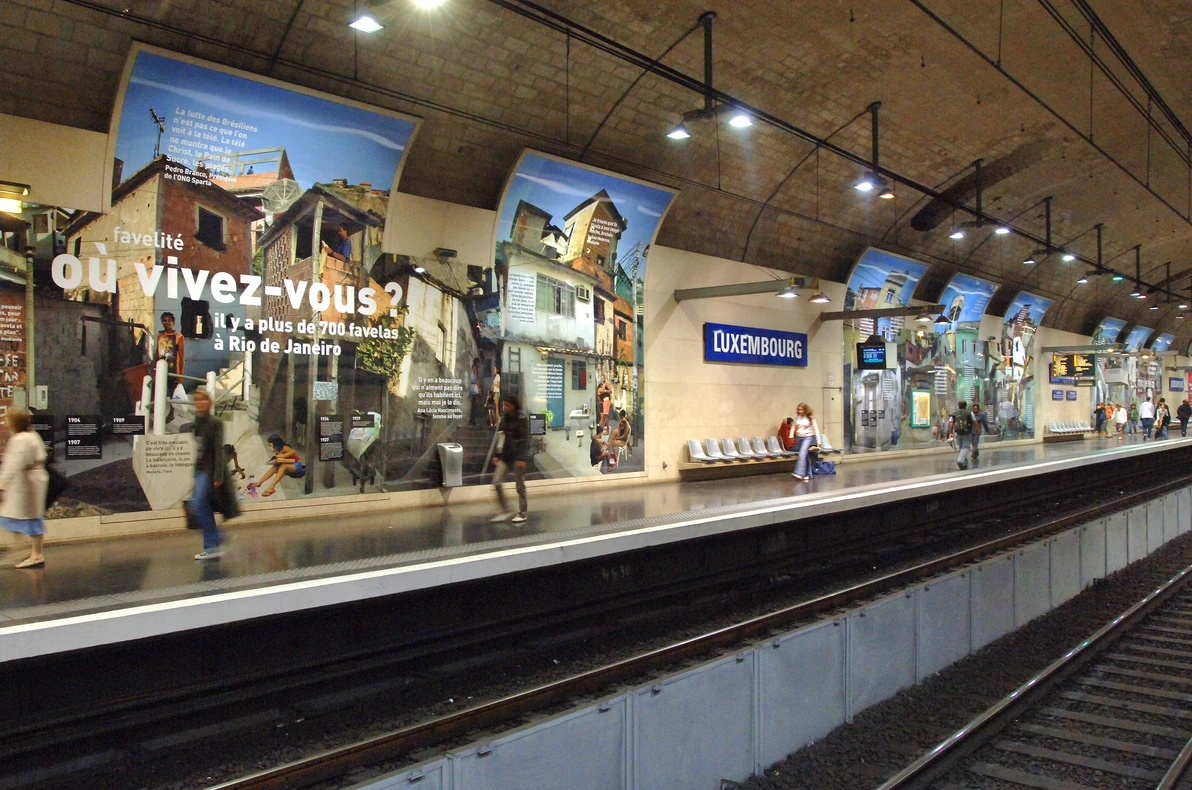 Station Luxembourg du RER