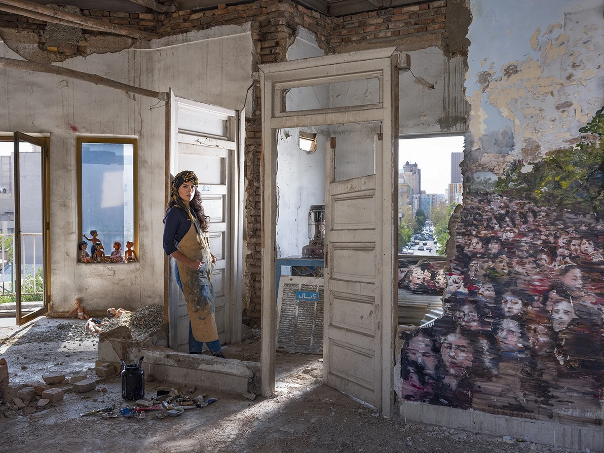 Soudeh- from scatterd memories of a distorted future