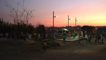 Chantier du cinéma « Sans Souci » de Kliptown, atelier « Learning From » ; Soweto, Afrique du Sud – 2014
