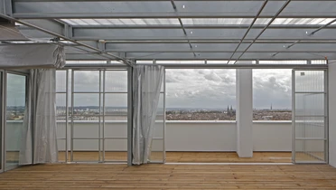 Vue du dernier étage ; Le Grand Parc, Bordeaux, France – 2016