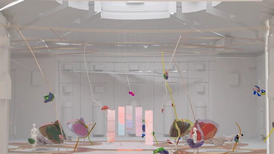 "Chronos", installation performative grand format, 2022