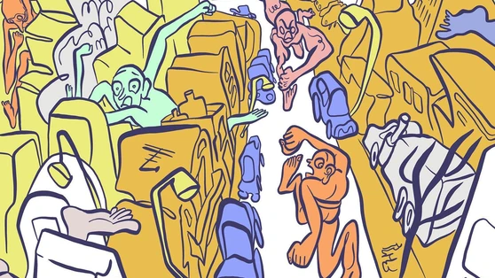 A city without lights