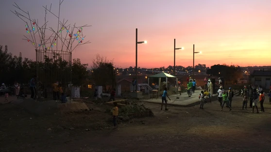 Chantier du cinéma ? Sans Souci ? de Kliptown, atelier ? Learning From ? ; Soweto, Afrique du Sud – 2014 