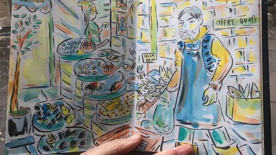 Sébastien Desplat - Carnet de croquis